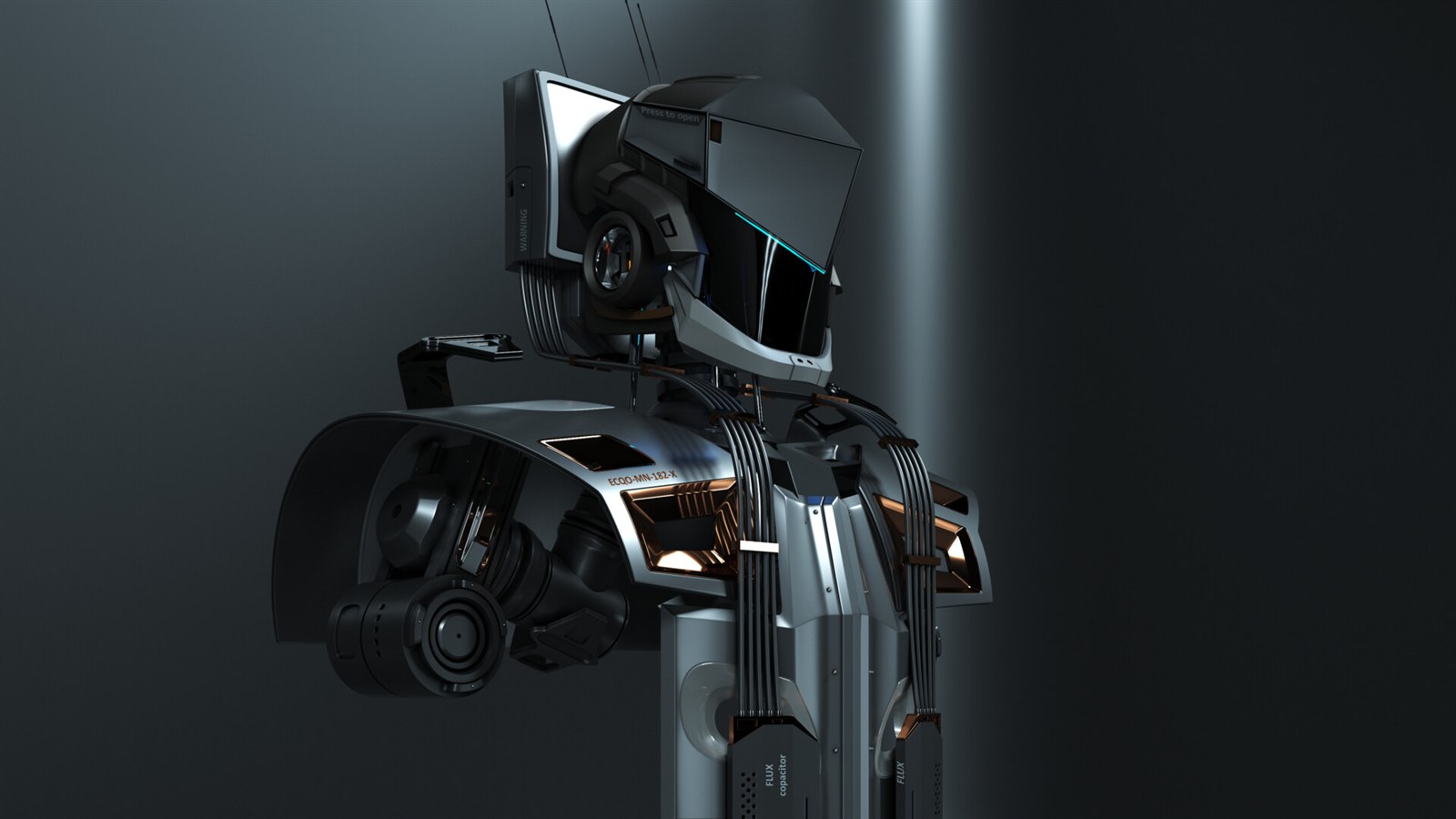 Robot character render