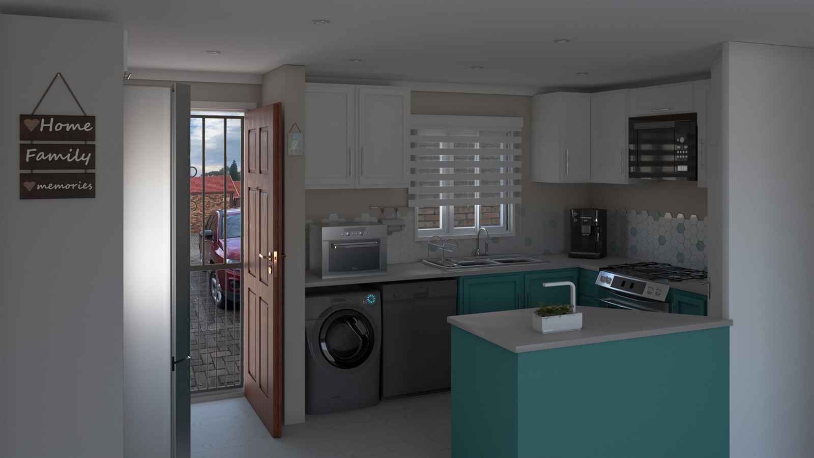 3D interior render